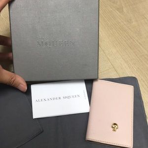 Alexander mcqueen card holder
